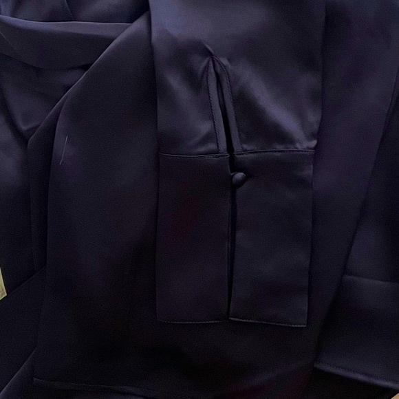 House of Harlow Silk Effect Open Front Blouse NWT - Picture 7 of 8